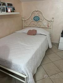 Letto una piazza e mezza + materasso memory