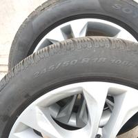 gomme con cerchi in lega prezzo trattabile