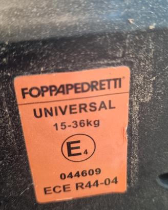 seggiolino auto  Foppapedretti