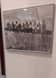 Quadro vintage grattacieli New York 40x50