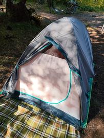 TENDA CAMPEGGIO+MATERAS. 2P NUOVO+SCONT.€45,00