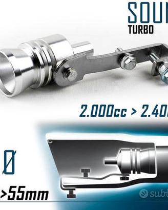 Fischio per Marmitta Auto Tuning TURBO SOUND