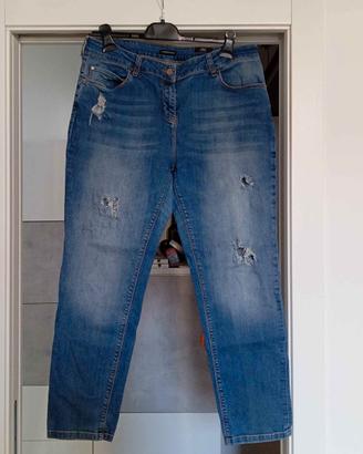 Jeans Fiorella Rubino Mod. Zaffiro Slim Boyfit