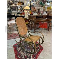 SEDIA DONDOLO LEGNO CURVATO PAGLIA DI VIENNA LS IT