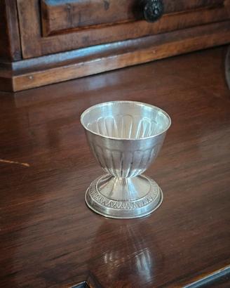 Portauovo in argento 800 vintage anni '50-'70