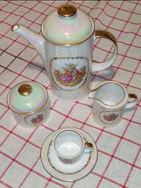 Servizio "damina" vintage da caffè completo 27 pz.