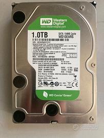 Hard disk Western Digital  1 Tb per desktop