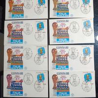 Buste primo giorno Italia campione del mondo 1982