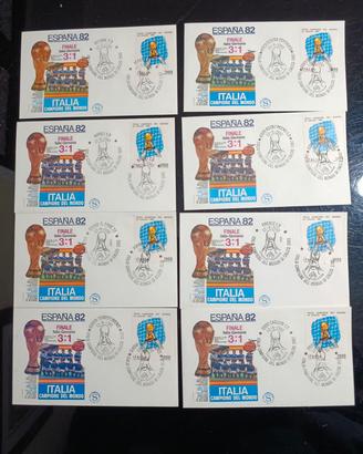 Buste primo giorno Italia campione del mondo 1982