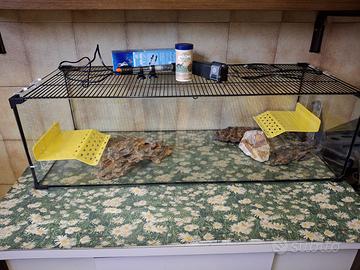 Acquario Zolux Karapas Aqua 100 per tartarughe