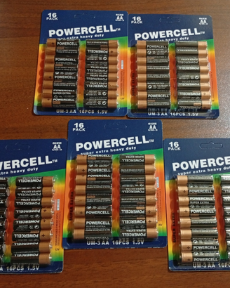 Batterie Powercell Stilo AA Monouso