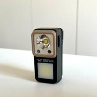 Torcia edc led ricaricabile clip magnetica