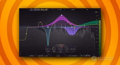 FabFilter Pro Q4 EQ  Licenza ufficiale VST Plugin