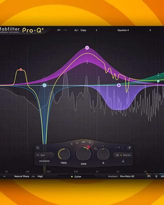 FabFilter Pro Q4 EQ  Licenza ufficiale VST Plugin