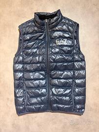 Gilet EA7 Emporio Armani Blu Navy Uomo Taglia S