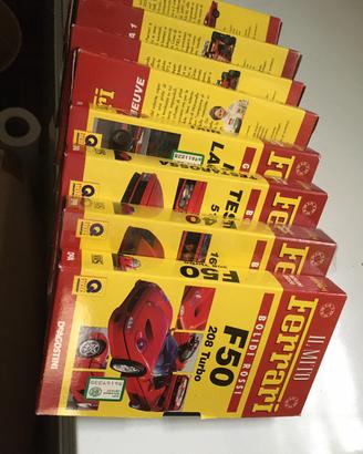 VIDEOCASSETTE VHS IL MITO FERRARI DE AGOSTINI