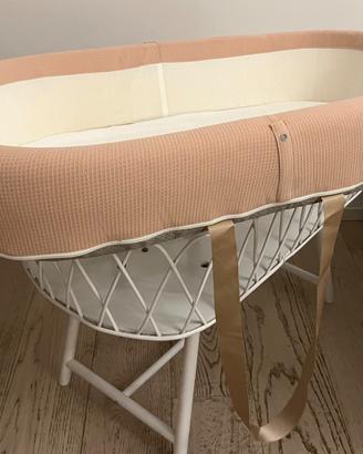 Baby nest Bamboom colore rosa