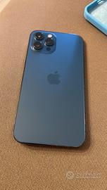 iPhone 12 pro max blu 500 giga con batteria nuova