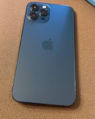 iPhone 12 pro max blu 500 giga con batteria nuova