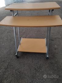 n. 5 tavoli porta PC 