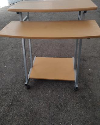 n. 5 tavoli porta PC 