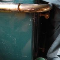 Stufa a legno in ghisa