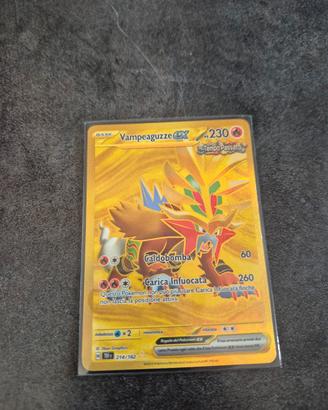 vampe aguzze ex gold pokemon