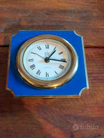 Orologio a carica manuale Melux - Ottone e blu