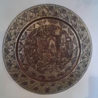 Piatto soggetto tzigano arabesco