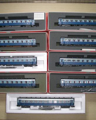 Splendido convoglio Rivarossi TRENO AZZURRO