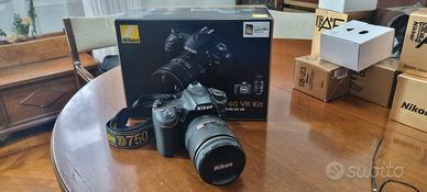 Nikon D750 kit 24-120 e accessori vari