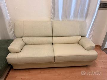 DIVANO 3 POSTI IN PELLE
