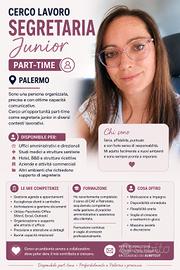 Segretaria Junior – Part-time – Palermo