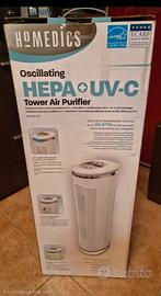 Purificatore d'aria e ventilatore EPA