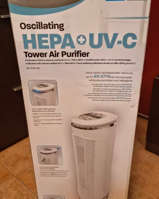 Purificatore d'aria e ventilatore EPA