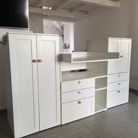 Guardaroba bambini componibile con fasciatoio