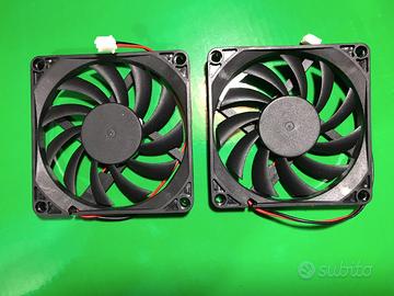 Ventole di raffreddamento 12V, 2 Pin 80x80x10mm