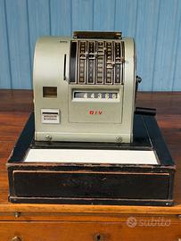 Registratore di cassa vintage RIV anni ’50