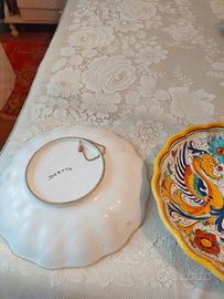 5 piatti ceramica deruta