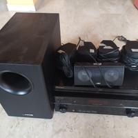 sistema DOLBY SURROUND con fili
