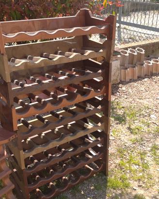porta bottiglie in plastica