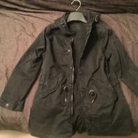 Parka scout colore blu 7/8 anni