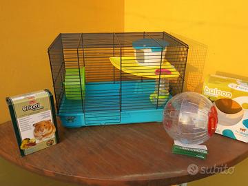 GABBIA per criceti o piccoli roditori