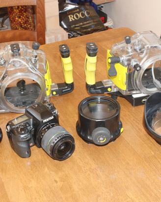 Custodie subacquee per Pentax K5 e Pentax K20