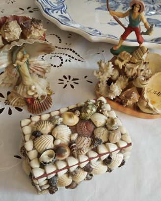 Portagioie e souvenir conchiglie