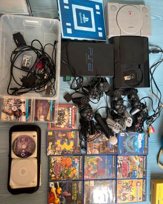 Giochi e console per PS1, PS2, PS3