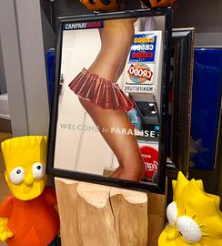 Campari Soda Specchio “Gonnellino” Vintage