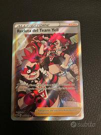 recluta del  team yell carta pokemon