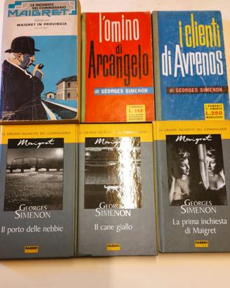 Simenon-11 volumi Maigret e romanzi