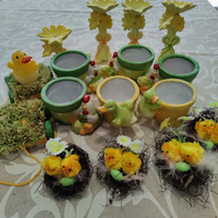 Decorazioni Pasquali set da 16 PZ